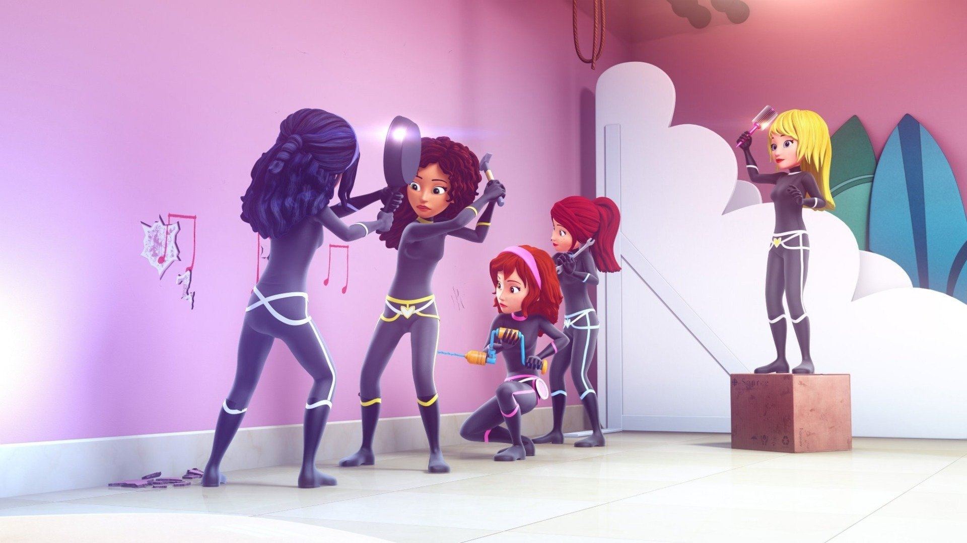 دانلود فیلم دوستان لگویی دختران زندگی LEGO Friends: Girlz 4 Life 2016