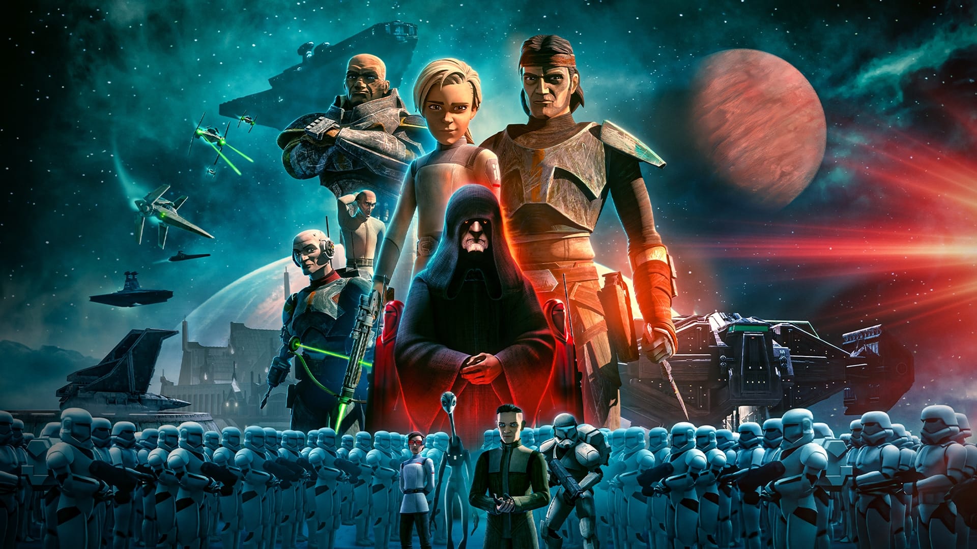 دانلود سریال جنگ ستارگان : دسته شرور Star Wars: The Bad Batch 2021