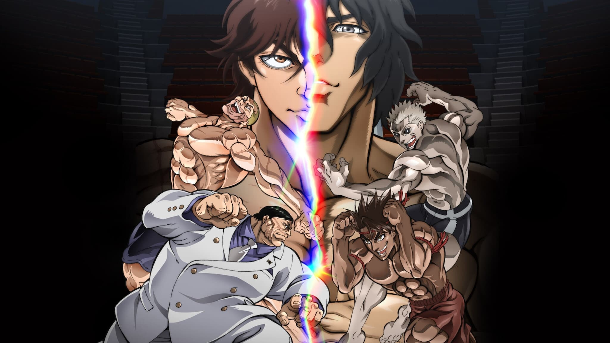 دانلود فیلم باکی هانما در برابر کنگان آشورا Baki Hanma VS Kengan Ashura 2024