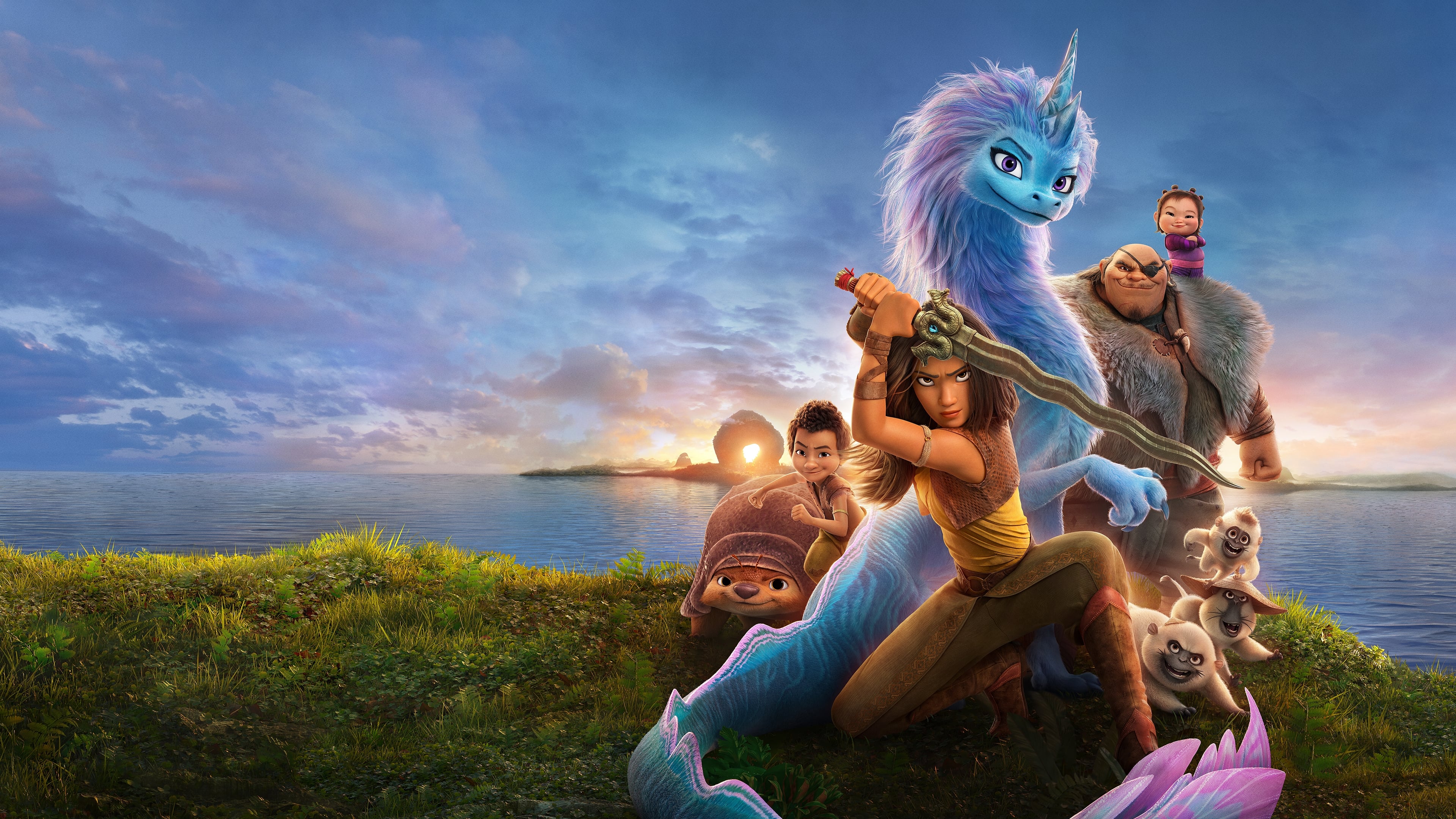 دانلود فیلم رایا و آخرین اژدها Raya and the Last Dragon 2021