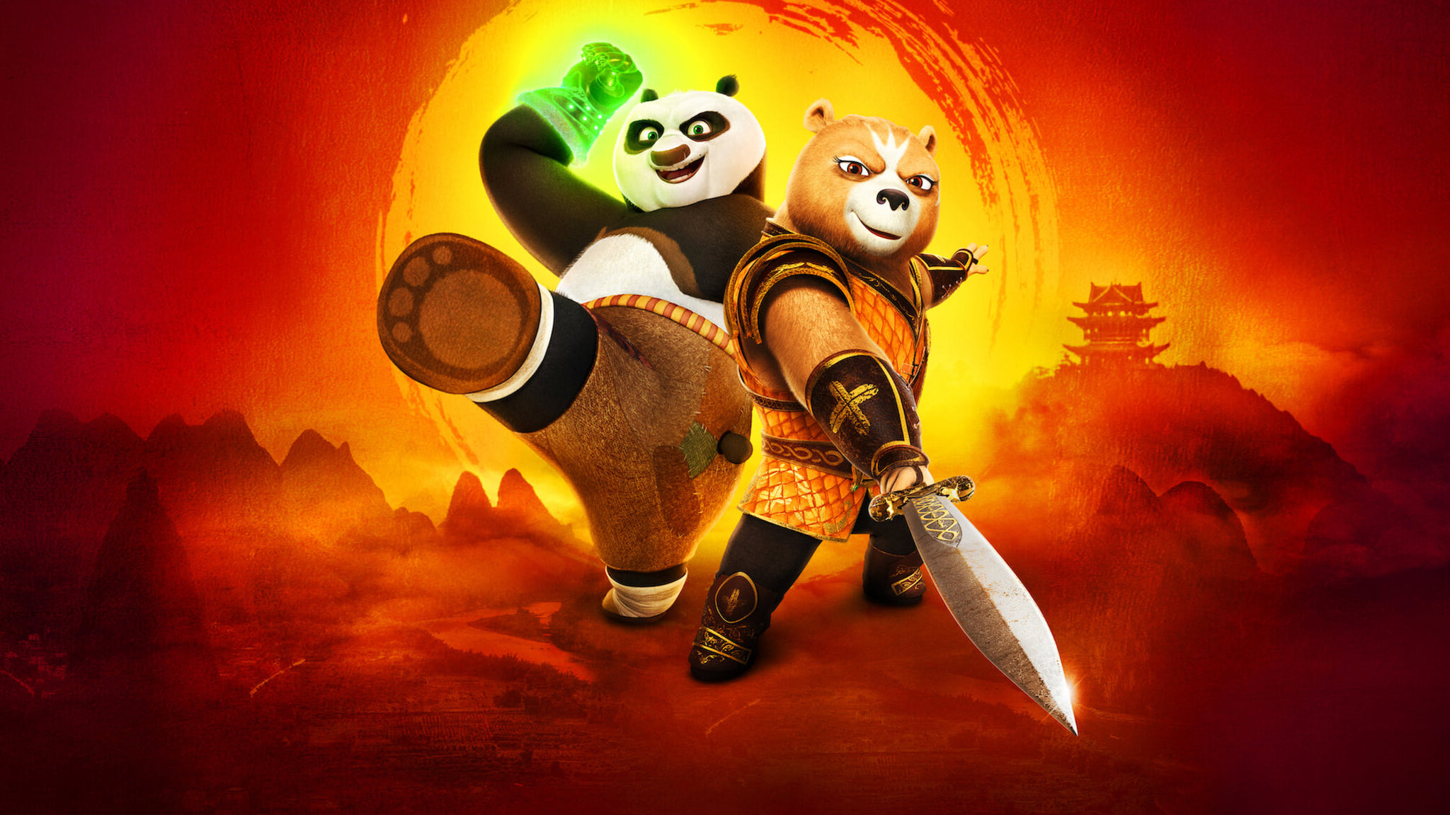 پاندای کونگ فو کار: شوالیه اژدها Kung Fu Panda: The Dragon Knight 2022